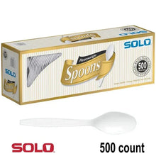 Solo Heavyweight Plastic Spoon, White, 500-count - Brands For Less USA
