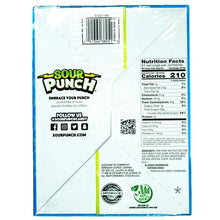 Sour Punch Straws, Blue Raspberry, 2 oz, 24-count