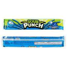 Sour Punch Straws, Blue Raspberry, 2 oz, 24-count