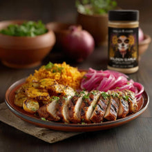 Spanglish Asadero Golden Garlic Seasoning, 9.2 oz.