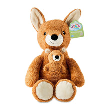 SparkCreateImagineKangarooPlushToyBrown-14inch-_1 - Brands For Less USA