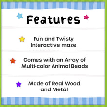 SparkCreateImagineWoodenBeadMazeToyforToddlersandBabiesAged12MonthsandUp2 - Brands For Less USA