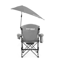 Sport-Brella_Grey_Camping_Chair_with_Clamp-On_Sun_Shade_3 - Brands For Less USA