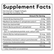 Sports Research Vitamin B Complex, 180 Veggie Soft Gels