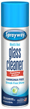 Sprayway Glass Cleaner Aerosol, 19 Oz