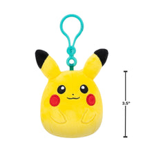 SquishmallowsClip-OnPokemonPikachuPlushToy-3.5-inchPortableSoftPlush1 - Brands For Less USA