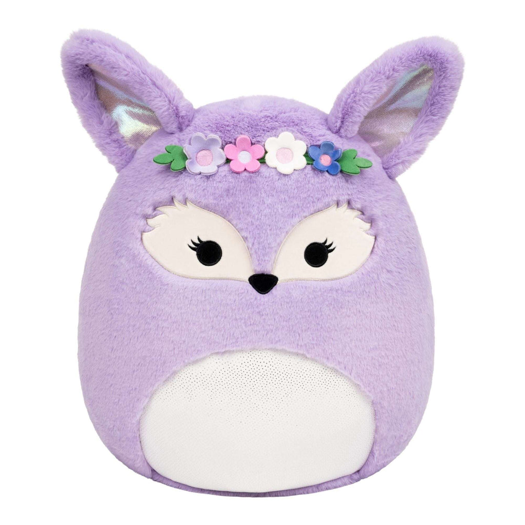 Squishmallows FuzzAMallow Official 16 inch Cadence the Lavender Fennec ...