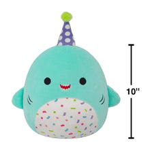 SquishmallowsOriginal10inchSharontheTealSharkWithPartyHatConfettiBelly-Child_sUltraSoftPlushToy1 - Brands For Less USA