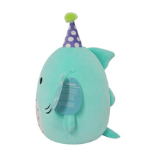 SquishmallowsOriginal10inchSharontheTealSharkWithPartyHatConfettiBelly-Child_sUltraSoftPlushToy4 - Brands For Less USA