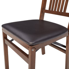 Stakmore Transitional Wood Folding Chair, 2 Pack