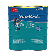 Atún claro en trozos StarKist en agua, 5 oz, paquete de 12.