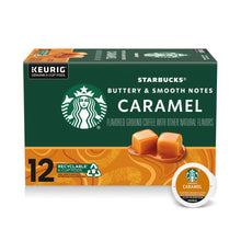 Starbucks Caramel, Hot or Iced Coffee, Flavored K-Cup Coffee Pods, 12 Count - Brands For Less USA