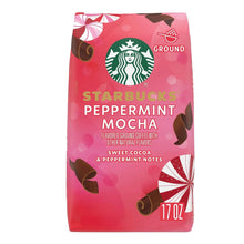 Starbucks Peppermint Mocha Flavored Ground Coffee, 100% Arabica, 17 oz - Brands For Less USA