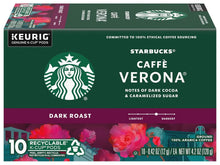 StarbucksCaffeVeronaCoffeeK-CupPods_DarkRoastArabicaCoffee_20Count_Packof2Boxes_1 - Brands For Less USA