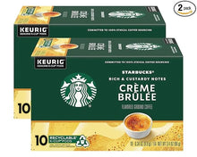 StarbucksCremeBruleeFlavoredBlondeRoastSingleCupCoffeeforKeurigBrewers_10Count-Packof2 - Brands For Less USA