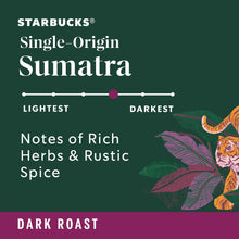 Starbucks Dark Roast K-Cup Coffee Pods, Single-Origin Sumatra (72 ct.)