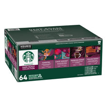 Starbucks Dark Roasts Variety Pack K-Cup Pod, 64-count
