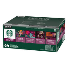 Starbucks Dark Roasts Variety Pack K-Cup Pod, 64-count