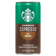 Starbucks Espresso, Espresso & Cream, 6.5 fl oz, 12-count - Brands For Less USA