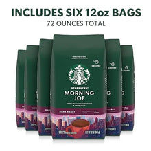 StarbucksGroundCoffee_DarkRoastHotorIcedCoffee_MorningJoe_Six12ozBags_1 - Brands For Less USA
