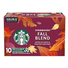 StarbucksK-CupCoffeePods_FallBlendMediumRoastCoffeeforKeurigMakerss_100_Arabica_LimitedEdition_1Box_10Pods - Brands For Less USA