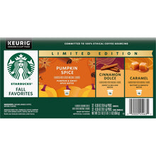 Starbucks K-Cup Coffee Pods, Fall Variety Pack, 64 ct.