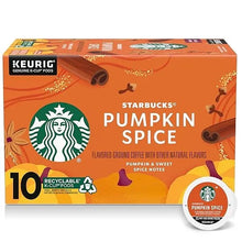 StarbucksK-CupCoffeePods_PumpkinSpiceFlavoredCoffee_100_Arabica_NaturallyFlavored_1box_10pods - Brands For Less USA
