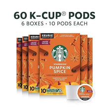 StarbucksK-CupCoffeePods_PumpkinSpiceNaturallyFlavoredCoffeeforKeurigBrewers_100_Arabica_LimitedEdition_6Boxes_60PodsTotal_1 - Brands For Less USA