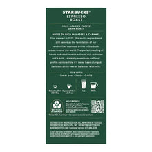 Starbucks by Nespresso Espresso Roast Capsules, 60-count - Brands For Less USA
