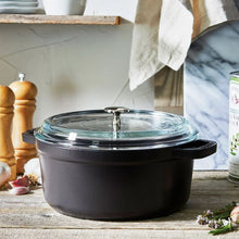 StaubCastIron4-QuartRoundCocotteWithGlassLid4 - Brands For Less USA