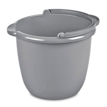 Sterilite 10 Qt. Spout Pail Classic Titanium