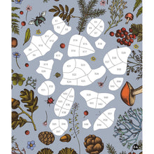 Sticker By Number: Vintage Forest, Paperback