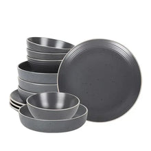 Stone + Lain Lauren 12-piece Stoneware Dinnerware Set - Brands For Less USA