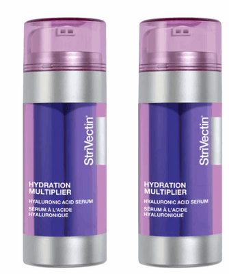 StriVectin Multi-Action Hydration Multiplier Hyaluronic Acid Serum, 1 fl oz, 2-pack
