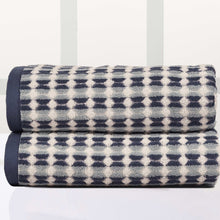 Striped Bath Towel, 2-pack