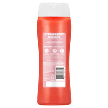 Suave Strawberry Delight Exfoliating Body Wash & Scrub with Glycerin & Vitamin E, Sulfate-Free Hydrating Cleanser for Soft, Smooth Skin, 18 fl oz (pack 4 )