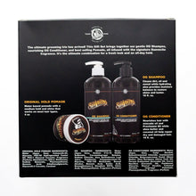 Suavecito Original Hold Hair Care Gift Set, for All Hair Types, Medium Hold Pomade, Shampoo, Conditioner, Men