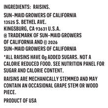 Sun-Maid Mini-Snacks California Sun-Dried Raisin, 6 oz., 3 pk. (PACK OF 3 )