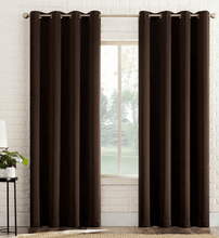 Sun Zero Broderick Theater Grade Blackout Curtains, 2-pack