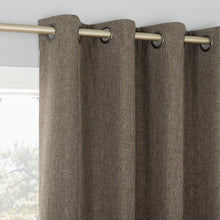 Sun Zero Pratt Tonal Texture Fleece Insulated 100% Blackout Window Curtains, 2-pack