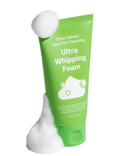 Sungboon Editor Green Tomato Deep Pore Cleansing Ultra Whipping Foam, 4.23 fl. oz, 3-pack
