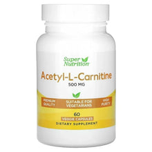 SuperNutrition_Acetyl-L-Carnitine_500mg_60VeggieCapsules - Brands For Less USA