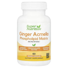 SuperNutrition_GingerAcmellaPhospholipidMatrixwithGingerExtractandAcmellaExtract_60VeggieCapsules - Brands For Less USA
