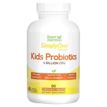 SuperNutrition_Kid_sProbiotics_WildBerry_5BillionCFU_90ChewableTablets - Brands For Less USA
