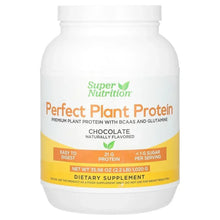 SuperNutrition_PerfectPlantProteinwithPeaProteinIsolate_BCAAs_CranberrySeed_ChiaSeed_andSachaInchiSeed_Chocolate_2.2lbs_1_020g - Brands For Less USA