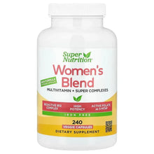 SuperNutrition_Women_sMultivitaminwithSuperBalancingBotanicals_Greens_SpicesandVitaminA_IronFree_240VeggieCapsules - Brands For Less USA