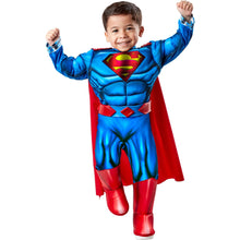 Superman Muscle Chest Toddler Costume with Accessories (3T-4T)