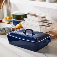 Sur_La_Table_Rectangular_Stoneware_Casserole_with_Lid_4_qt._BLUE_5 - Brands For Less USA