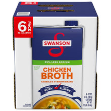 Swanson Chicken Broth, 32 oz, 6-count