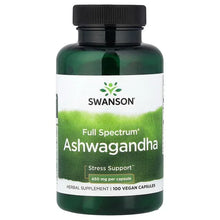 Swanson_Full_Spectrum_Ashwagandha_100_Vegan_Capsules_450_mg_per_Capsule - Brands For Less USA